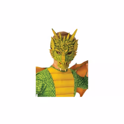 Rubies Childrens/Kids Deluxe Dragon Costume Set - M, Green