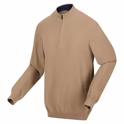 Regatta Mens Keaton Knitted Jumper - 2XL, Gold Sand