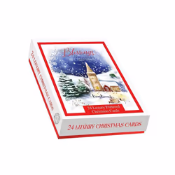 Out Of The Blue Winter Blessings Christmas Card (Pack of 24)