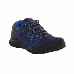 Regatta Childrens/Kids Edgepoint Waterproof Walking Shoes - 10 UK Child, Admiral Blue/Black