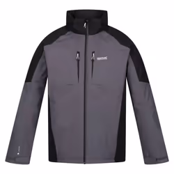 Regatta Mens Calderdale Waterproof Jacket - 3XL, Dark Grey/Black