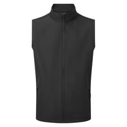 Premier Mens Windchecker Recycled Printable Gilet - L, Black