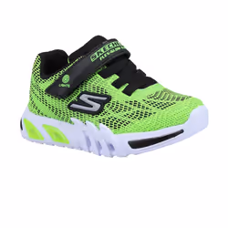 Skechers Baby Boys Flex-Glow Elite Vorlo Trainers - 5 UK Child, Lime/Black