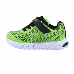 Skechers Baby Boys Flex-Glow Elite Vorlo Trainers - 5 UK Child, Lime/Black