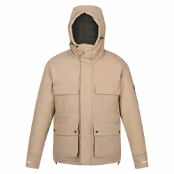 Regatta Mens Raylan Waterproof Jacket - M, Gold Sand