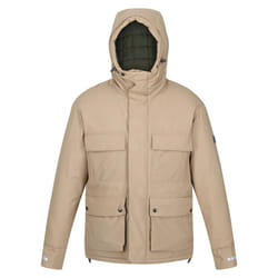 Regatta Mens Raylan Waterproof Jacket - M, Gold Sand
