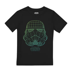 Star Wars Boys Trooper Grid T-Shirt - 7-8 Years, Black