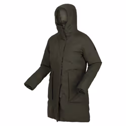Regatta Womens/Ladies Yewbank II Waterproof Parka - 10 UK, Dark Khaki