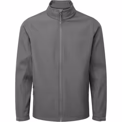 Premier Mens Recycled Wind Resistant Soft Shell Jacket - M, Dark Grey
