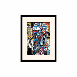 Marvel Comics Fighting Chance Captain America Print