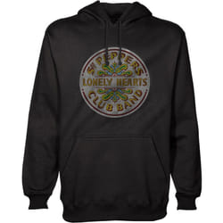 The Beatles Unisex Adult Sgt Pepper Pullover Hoodie - XXL, Black