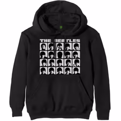 The Beatles Unisex Adult Hard Days Night Faces Pullover Hoodie - 2XL, Black