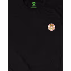 The Beatles Unisex Adult Sgt Pepper T-Shirt - S, Black