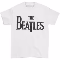 The Beatles Childrens/Kids Drop T Logo T-Shirt - 3-4 Years, White