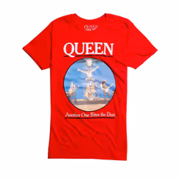 Queen Childrens/Kids Another Bites The Dust T-Shirt - 7-8 Years, Red