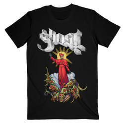Ghost Unisex Adult Plague Bringer T-Shirt - XL, Black