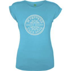 The Beatles Womens/Ladies Sgt Pepper Drum T-Shirt