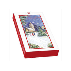 Out Of The Blue Winter Walk Christmas Card (Pack of 12)