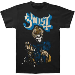 Ghost Unisex Adult Papa of the World T-Shirt - M, Black