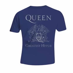 Queen Unisex Adult Greatest Hits II T-Shirt - XXL, Blue