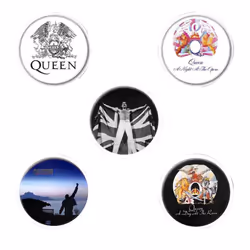 Queen Freddie Mercury Badge Set (Pack of 5)