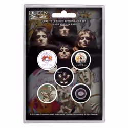 Queen Albums Badge Set (Pack of 5)
