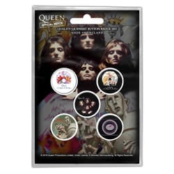 Queen Albums Badge Set (Pack of 5)