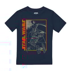 Star Wars Boys Darth Vader T-Shirt - 12-13 Years, Navy