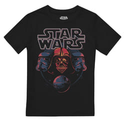 Star Wars Boys Death Star T-Shirt - 7-8 Years, Black