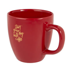 Bullet Moni Ceramic Mug - One Size, Red