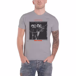 Queen Unisex Adult Japan Tour '85 T-Shirt - S, Grey
