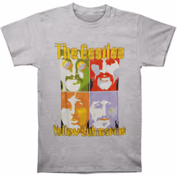 The Beatles Unisex Adult Yellow Submarine Sea Of Science T-Shirt - XXL, Heather Grey
