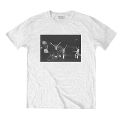 Queen Unisex Adult Crowd Shot T-Shirt - XXL, White