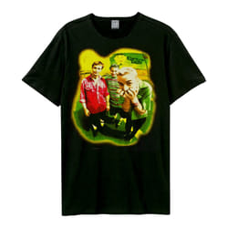 Amplified Unisex Adult Mugshot Rebels Green Day T-Shirt - XS, Black