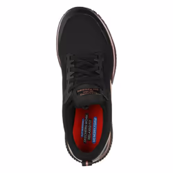 Skechers Womens/Ladies Squad SR Safety Shoes - 5 UK, Black/Rose Gold
