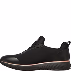 Skechers Womens/Ladies Squad SR Safety Shoes - 5 UK, Black/Rose Gold