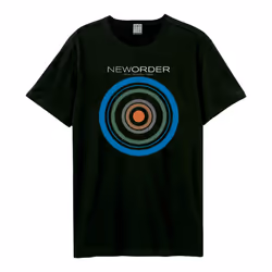 Amplified Unisex Adult Blue Monday New Order T-Shirt - XS, Black