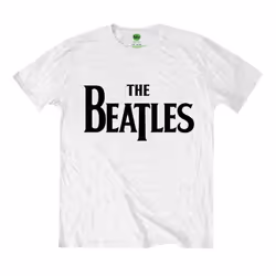 The Beatles Childrens/Kids Drop T Logo T-Shirt - 11-12 Years, White