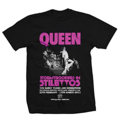 Queen Unisex Adult Stormtrooper in Stilettos T-Shirt - S, Black
