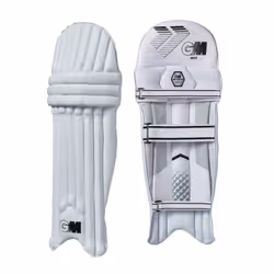 Gunn And Moore Childrens/Kids 303 2023 Cricket Batting Pads - 34cm - 36cm, White