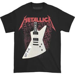 Metallica Unisex Adult Eet Fuk Back Print T-Shirt