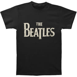The Beatles Unisex Adult Drop T Logo T-Shirt