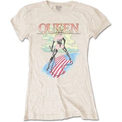 Queen Womens/Ladies Mistress T-Shirt - XL, Sand