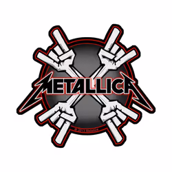 Metallica Horns Patch