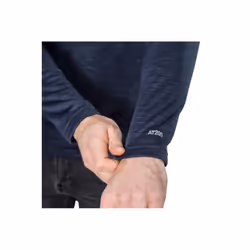 Trespass Mens Harold Half Zip Fleece Top - S, Navy Marl