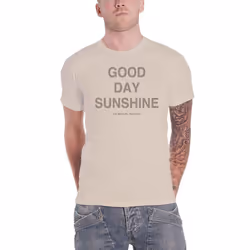 The Beatles Unisex Adult Good Day Sunshine Back Print T-Shirt - XL, Sand