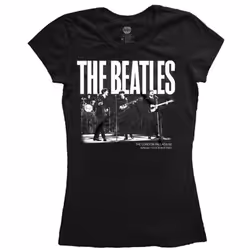 The Beatles Womens/Ladies 1963 The Palladium T-Shirt - S, Black
