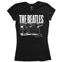 The Beatles Womens/Ladies 1963 The Palladium T-Shirt - S, Black