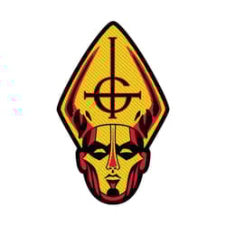 Ghost Papa Head Standard Patch