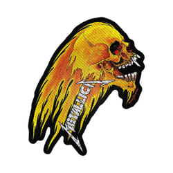 Metallica Fire Skull Patch